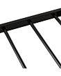Lisdorat 200-201-077 HARLOW 3' BED - BLACK
