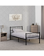 Lisdorat 200-201-077 HARLOW 3' BED - BLACK