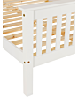 Lisdorat 200-203-027 MONACO 4'6inch BED HIGH FOOT END - WHITE