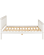 Lisdorat 200-203-027 MONACO 4'6inch BED HIGH FOOT END - WHITE