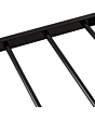 Lisdorat 200-203-122 HARLOW 4'6inch BED - BLACK