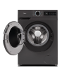 Midea MF110W80BA10TUK 8KG 1400RPM Washing Machine - Graphite