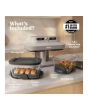 Ninja DD102UKIV2 Dual Zone 8-in-1 Function Glass Air Fryer - Bone