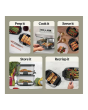 Ninja DD102UKIV2 Dual Zone 8-in-1 Function Glass Air Fryer - Bone