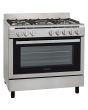 NordMende CSG92IX 90cm Single Cavity Dual Fuel Range Cooker - Stainless Steel
