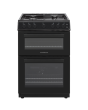 NordMende CTG62LPGBK 60cm LPG Gas Twin Cavity Cooker - Black