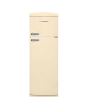 NordMende RET351C 60.5CM 70/30 Freestanding Tall Retro Fridge Freezer - Gloss Cream
