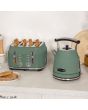Rangemaster RMCL4S201MG 4 Slice Toaster - Mineral Green