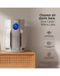 Shark HP162UK BreatheClear with NeverChange6 Air Purifier - Dove