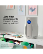 Shark HP162UK BreatheClear with NeverChange6 Air Purifier - Dove