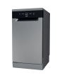Whirlpool WSFE2B19XUKN Freestanding Slimline Dishwasher - Stainless Steel