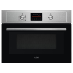 AEG KMX525060M Built In Microwave with Grill - Stainless Steel