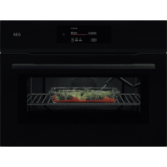 AEG NKK8N721B Compact Combi Microwave Oven - Black