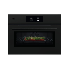 AEG NKK8N721T Compact Microwave/Multifunction Oven - Matt Black