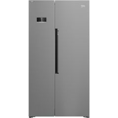 Beko ASL1342S American Fridge Freezer - Silver