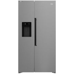 Beko ASP34B32VPS Amazon Fridge Freezer - Stainless Steel