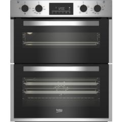 Beko BBTF26300X Built In Double Eye Level Oven - Stainless Steel