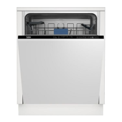 Beko BDIN25440 Integrated Full Size Dishwasher - Stainless Steel