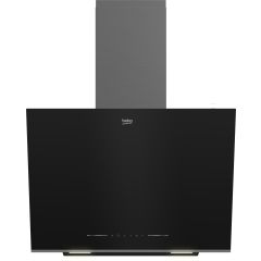 Beko BHCA66341BBH 60cm Chimney Cooker Hood - Black