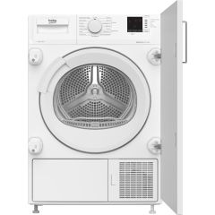 Beko DTIKP71131W 7kg Integrated Heat Pump Tumble Dryer - White