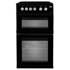 Beko KDVC563AK 50cm Electric Cooker - Black
