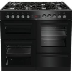 Beko KDVF100K 100cm Range Cooker - Black