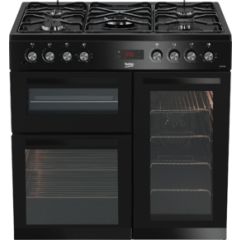 Beko KDVF90K 90cm Range Cooker - Black