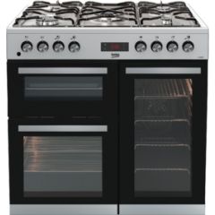 Beko KDVF90X 90cm Range Cooker - Stainless Steel
