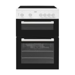 Beko KTC611W 60cm Electric Cooker - White