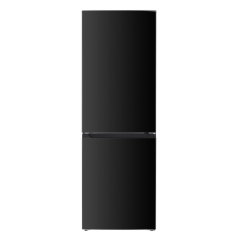 Belling BFF230BKIX 55CM 60/40 Fridge Freezer - Black Steel