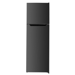 Belling BFF250BKIX 55CM 80/20 Fridge Freezer - Black Steel