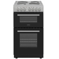 Belling BFSE51DOSIL 50CM Electric Cooker - Silver