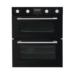 Belling BI703MFCBLK Built In Double Under Counter Oven - Black