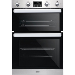 Belling BI902FPSTA Build-In  Multifunction Double Eye Level Oven - Stainless Steel