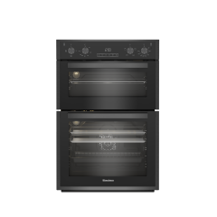 Blomberg RODN9202DX 59.4cm Built In Electric Double Oven - Dark Steel