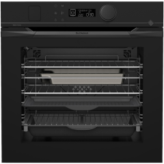 De Dietrich DOR4546B 60CM Built-In Compact Steam Oven - Infinite Black
