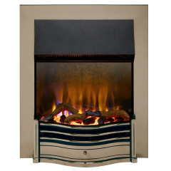 Dimplex 400000032 Dumfries Optiflame 3D Electric Inset Fire - Antique Brass