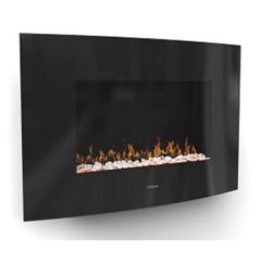 Dimplex X-061942 Artesia Wall Mounted Fire - Black