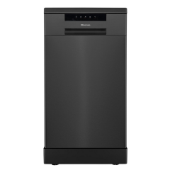 Hisense HS523E15BUK Slimline Dishwasher - Black 
