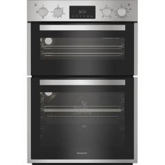 Hotpoint DIH10DIX Built-In Double Eye Level Oven - Stainless Steel