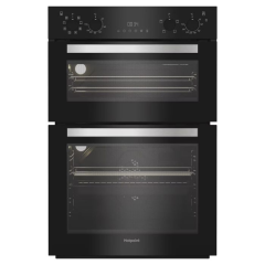 Hotpoint DIH82GB Built In Electric Multifunction Double Oven - Black
