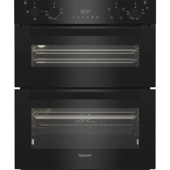Hotpoint DUH12G1B Built Under Electric Fan Double Oven - Black