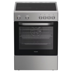 Hotpoint H6V5KMXUK 60cm Electric Freestanding Single Cooker - Stainless Steel