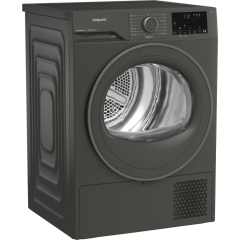 Hotpoint HHDD90GGIRE 9KG Heat Pump Tumble Dryer - Graphite