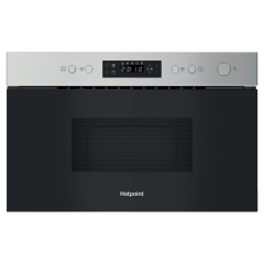 Hotpoint HPMK12CXUK 22L Built-In Microwave - Stainless Steel 