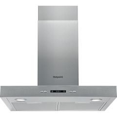 Hotpoint PHBS67FLLIX 60cm Chimney Cooker Hood - Inox