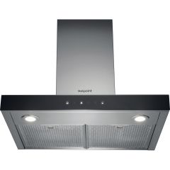 Hotpoint PHBS68FLTIX1 60cm Chimney Cooker Hood - Inox