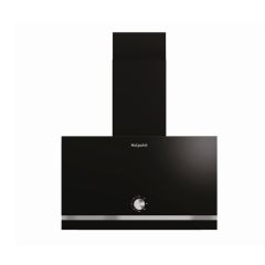 Hotpoint PHVP62FLMK 60cm Chimney Cooker Hood - Black