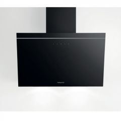 Hotpoint PHVP62FLTK 60cm Chimney Cooker Hood - Black