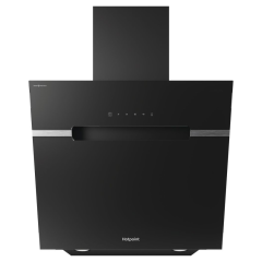 Hotpoint PHVS61FLTDPK 60cm Chimney Cooker Hood - Black 
